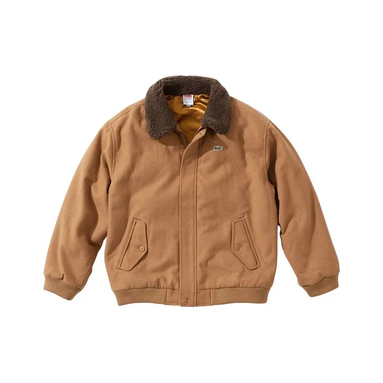 Supreme Lacoste Wool Bomber Jacket