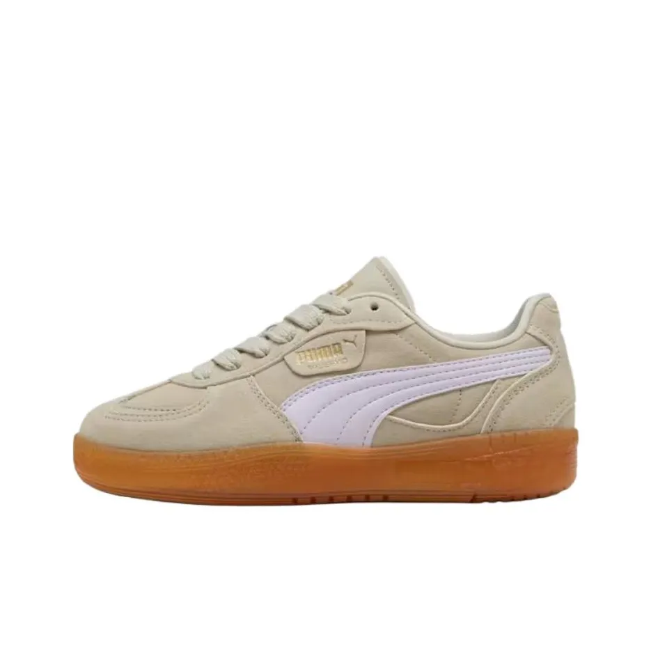 PUMA Palermo Moda Extra Gum Low Top Skateboard Shoes Unisex Brown