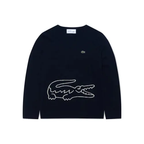 COMME DES GARCONS SHIRT CDG Рубашка X lacoste Co Branded SERIES Черный Унисекс Свитеры
