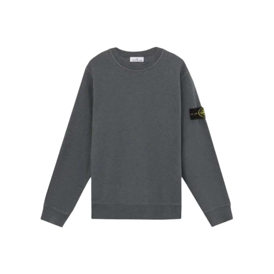 STONE ISLAND Свитшот Мужской Серый