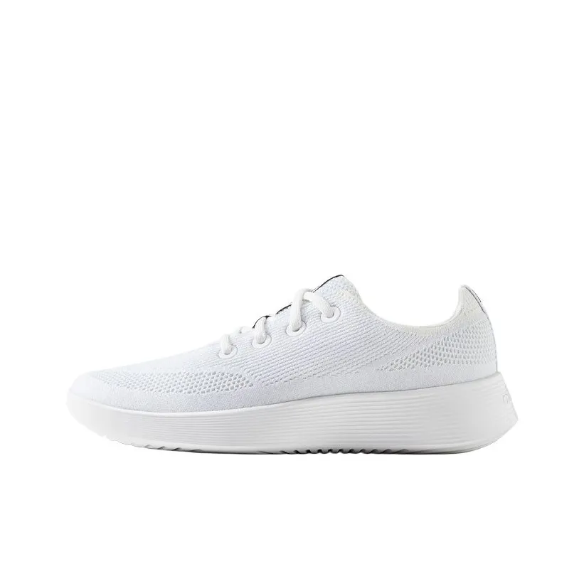 Allbirds Tree Runner Low Топ Кэжуал Женский Полярный Белый