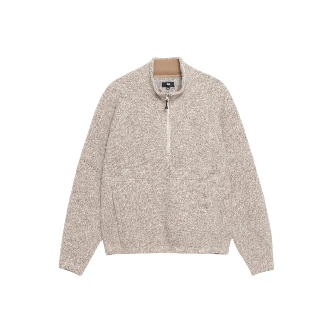 Stussy Wool Blend Sherpa Mock Neck