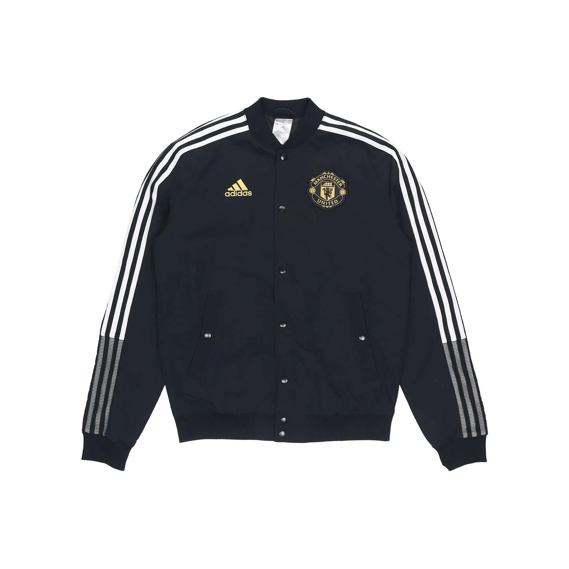 Adidas MUFC Мужские Черные Куртки