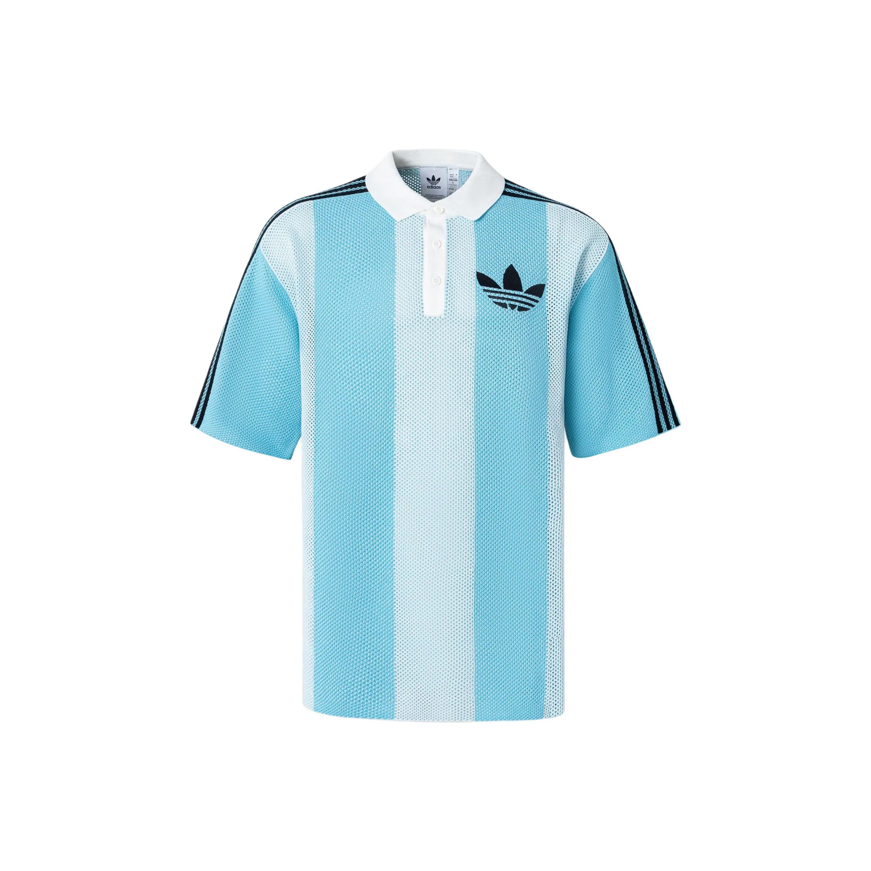 Adidas Originals BLOKECORE SHORT SLEEVE POLO SHIRT Polo Shirt Unisex Light Green