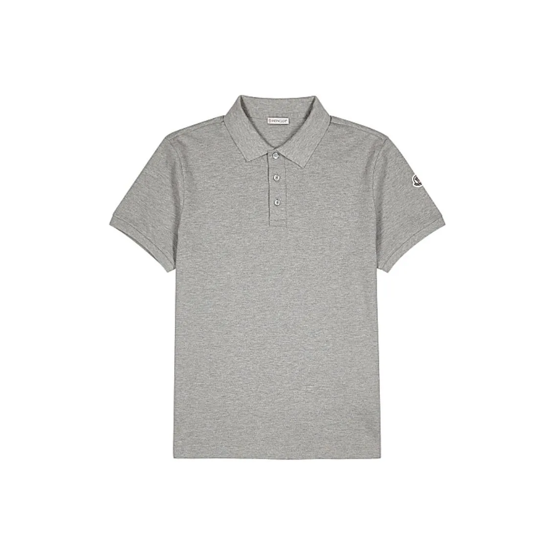 MONCLER Серый Мужской Поло