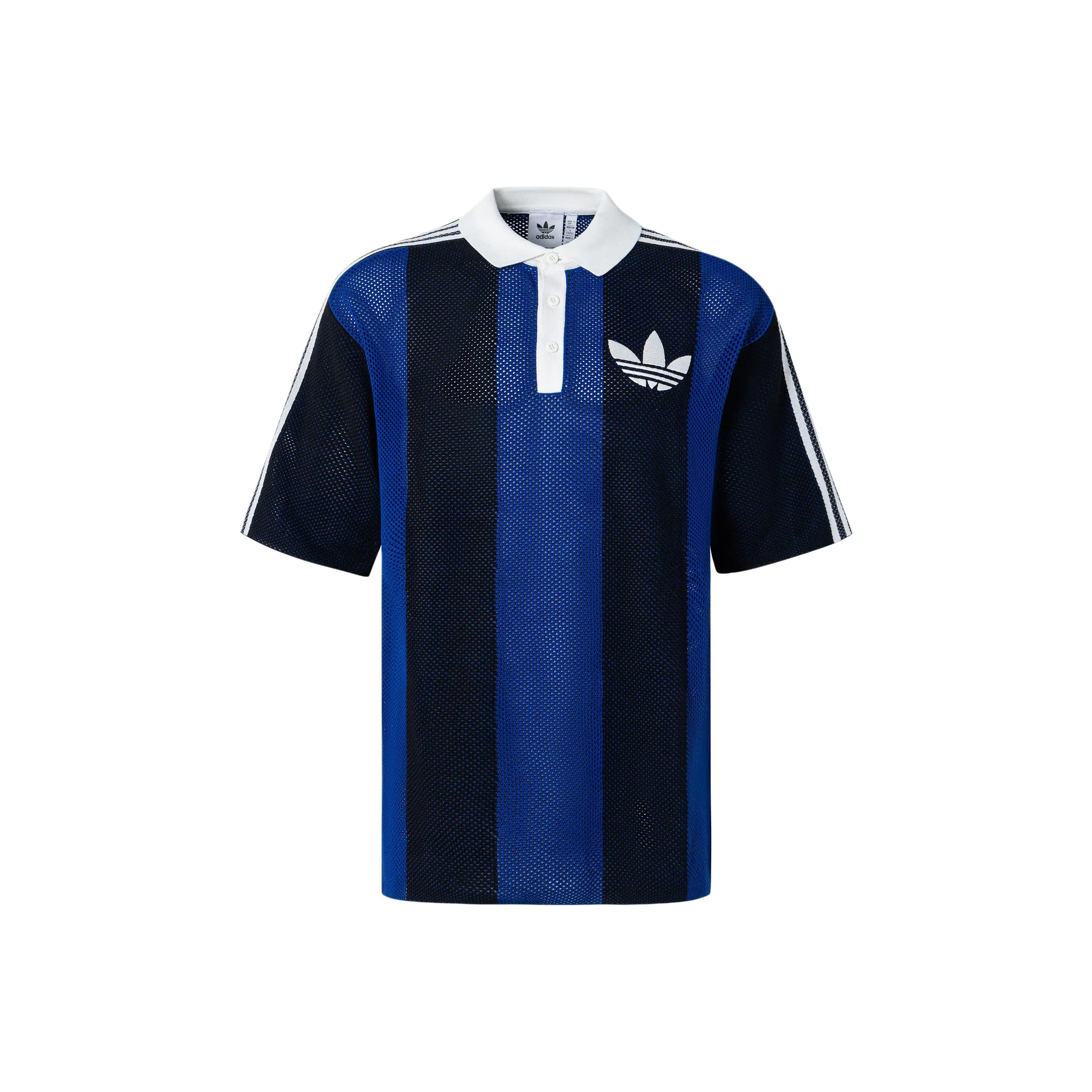 Adidas Originals BLOKECORE SHORT SLEEVE POLO SHIRT Polo Shirt Unisex Black