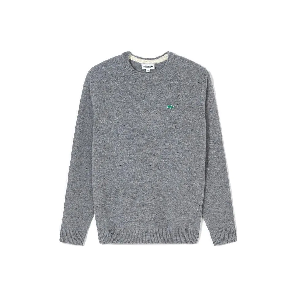 LACOSTE Holiday Series Серые Мужские Свитера