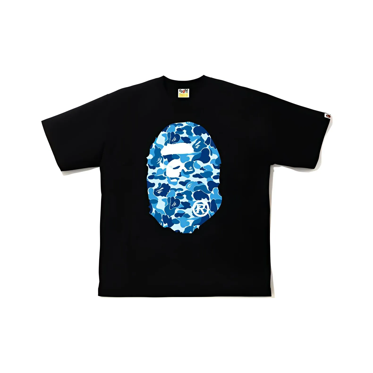 Bape Abc Camo Big Ape Head Relaxed Tee