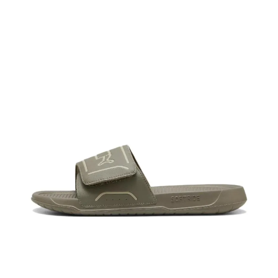 PUMA Royalcat Slip Resistant Abrasion Resistant Slide Slippers Men's Green