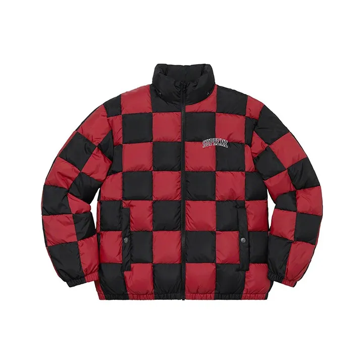 Supreme Checkerboard Puffy Jacket