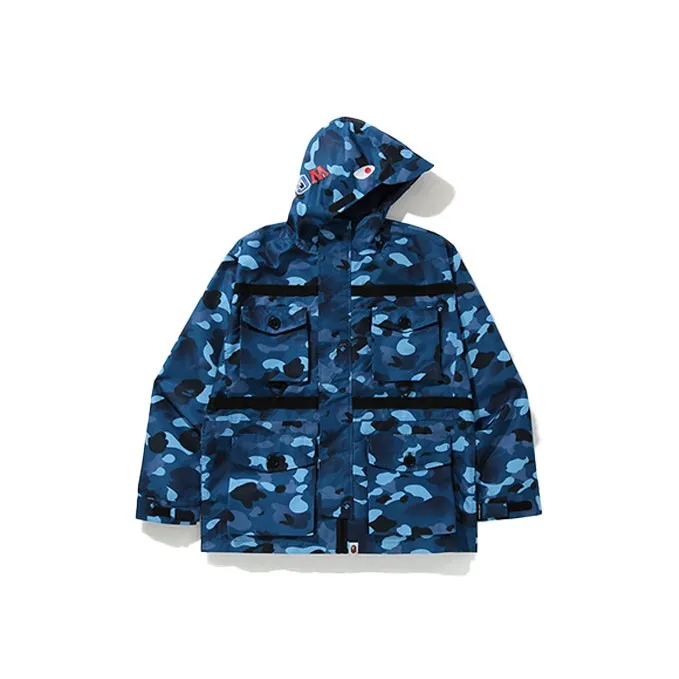 Bape Gradation Camo Military Shirt Jacket