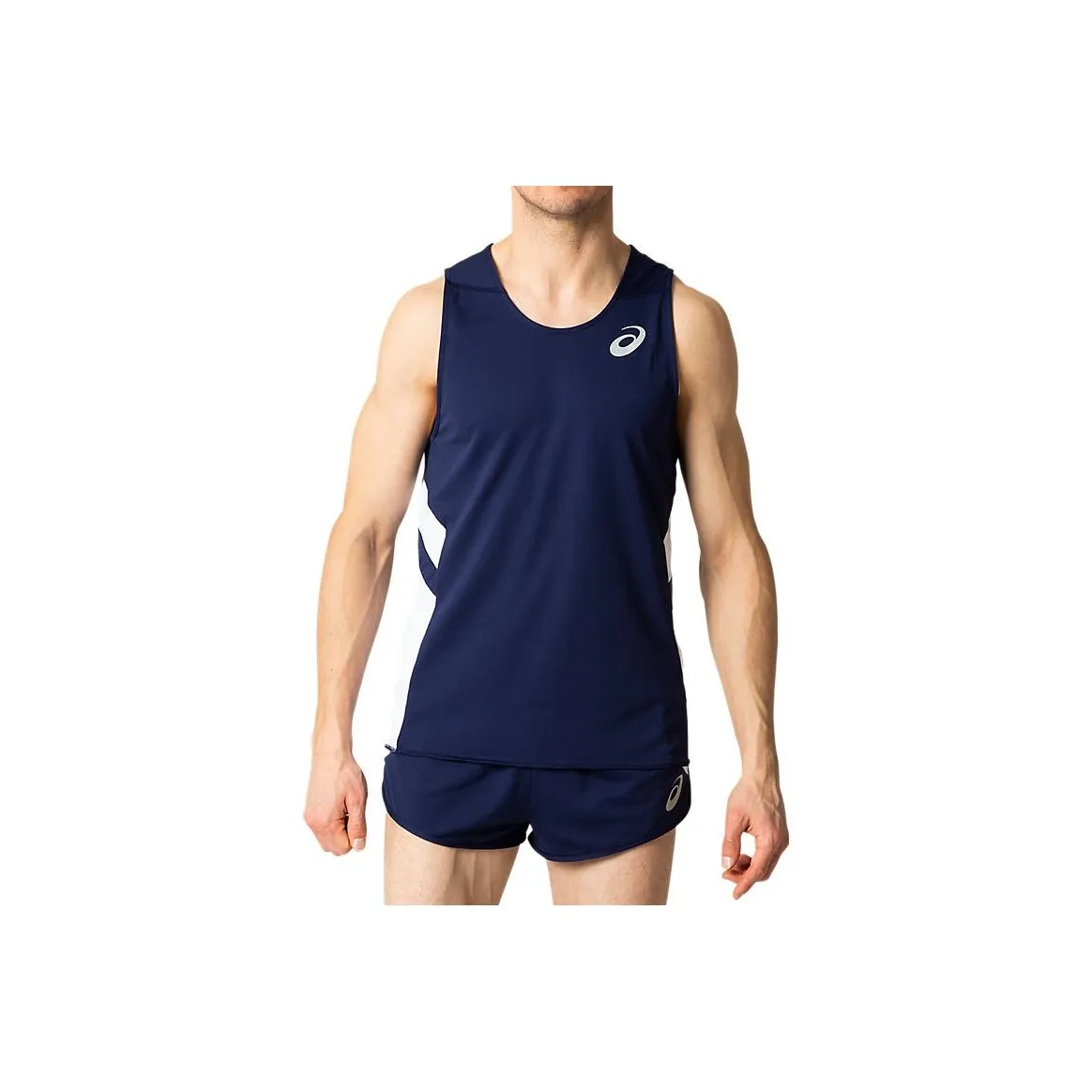 Asics Tank Tops Men's Blue