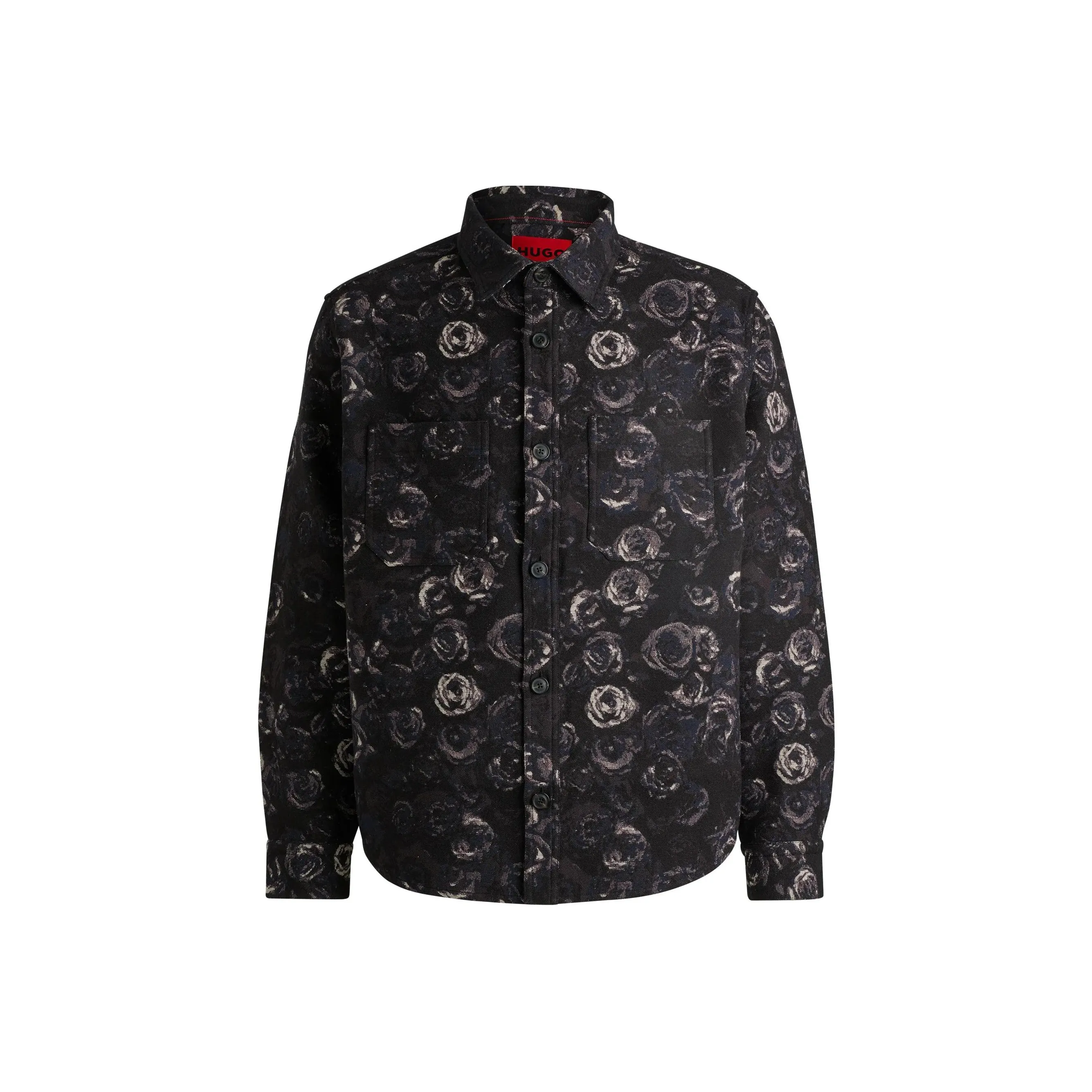 Hugo Boss FW24 Рубашка Мужская Черная