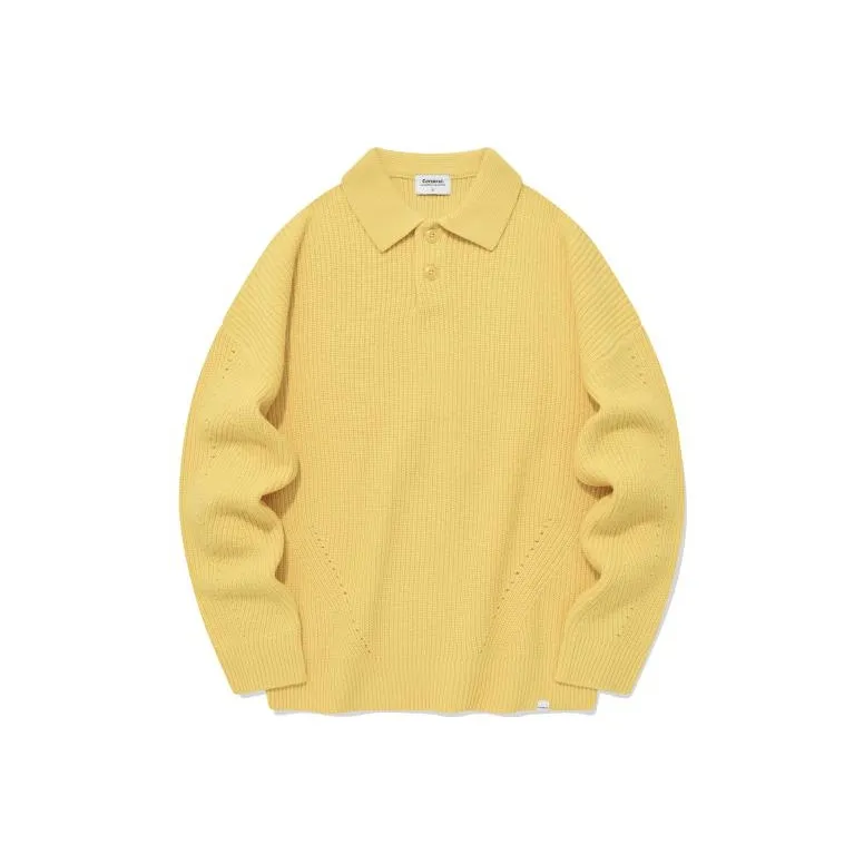 COVERNAT Желтые Унисекс Свитера