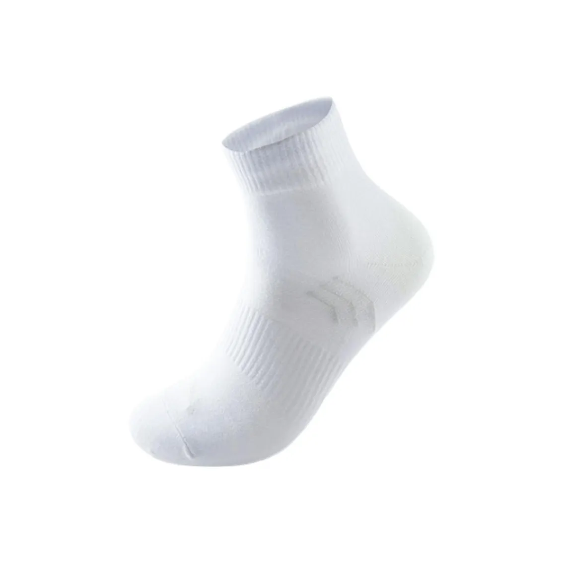 Anta Variety Training Collection Running Socks Unisex 1 Pack Pure White/Light Blue Green