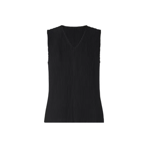 ISSEY MIYAKE Черная Мужская Майка
