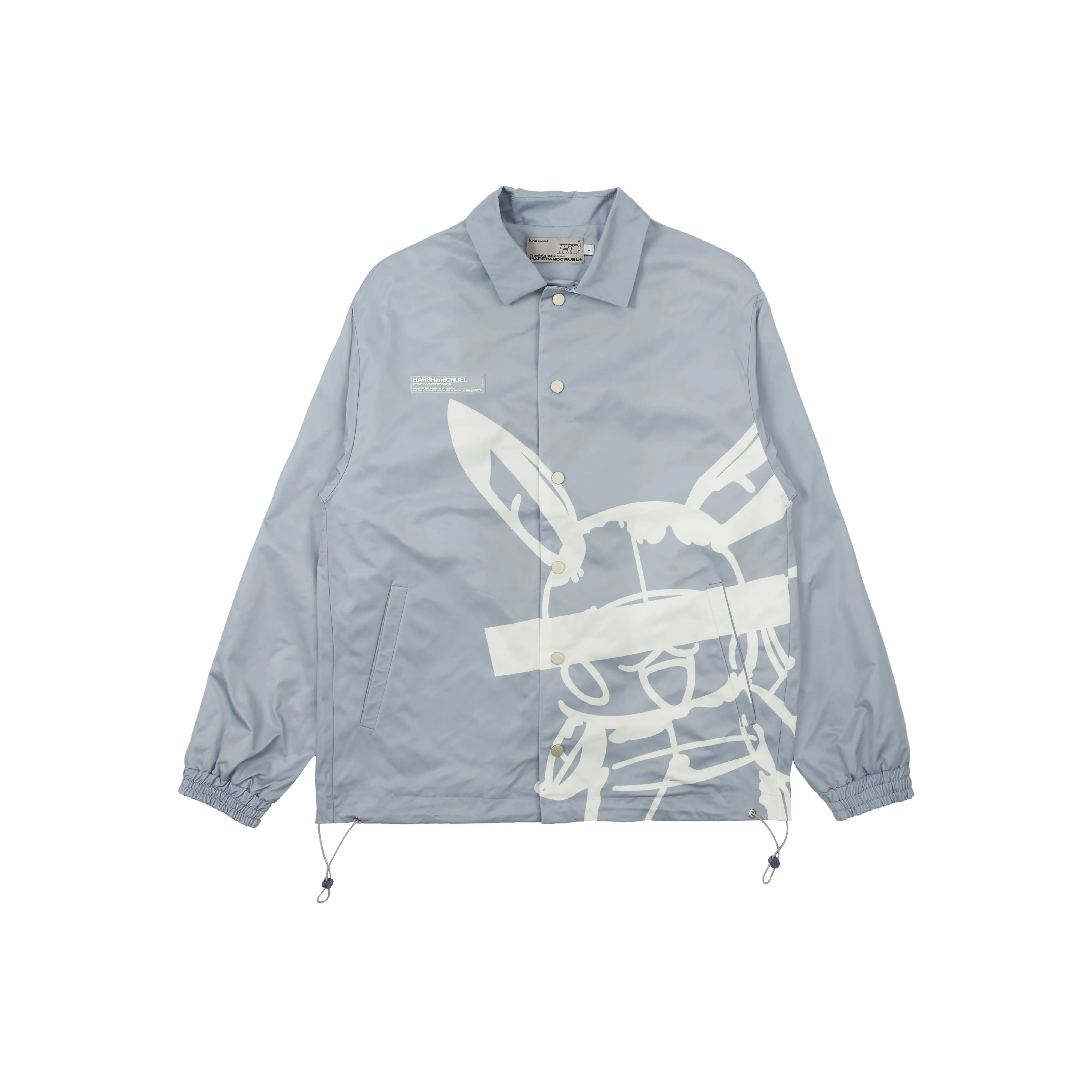 HARSH AND CRUEL SS21 Loose Fit Coach Jacket Unisex