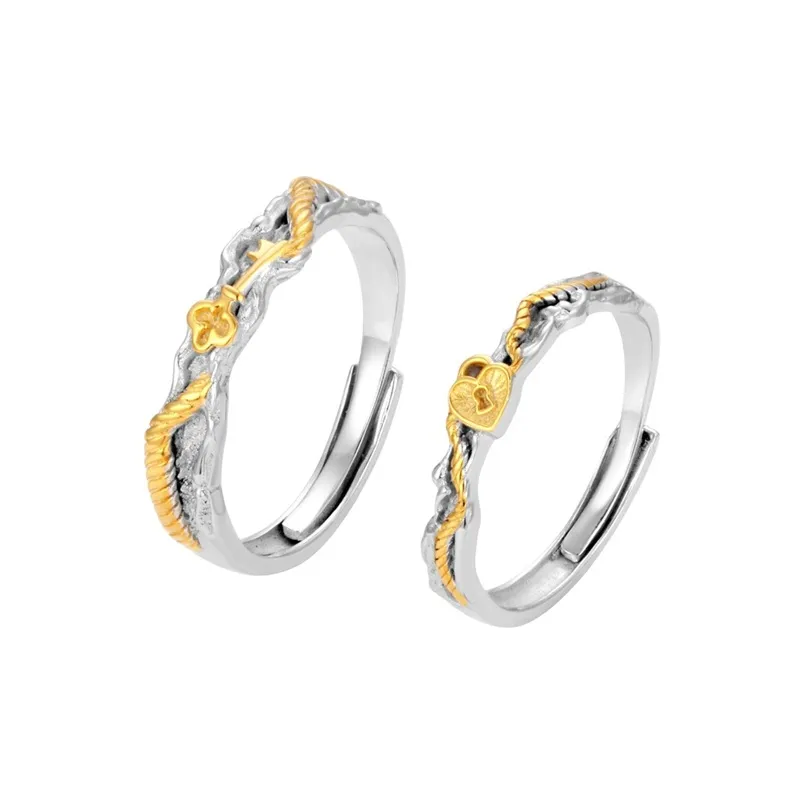 CLARKIA FLOWER S 999 Fine Silver Rings Unisex