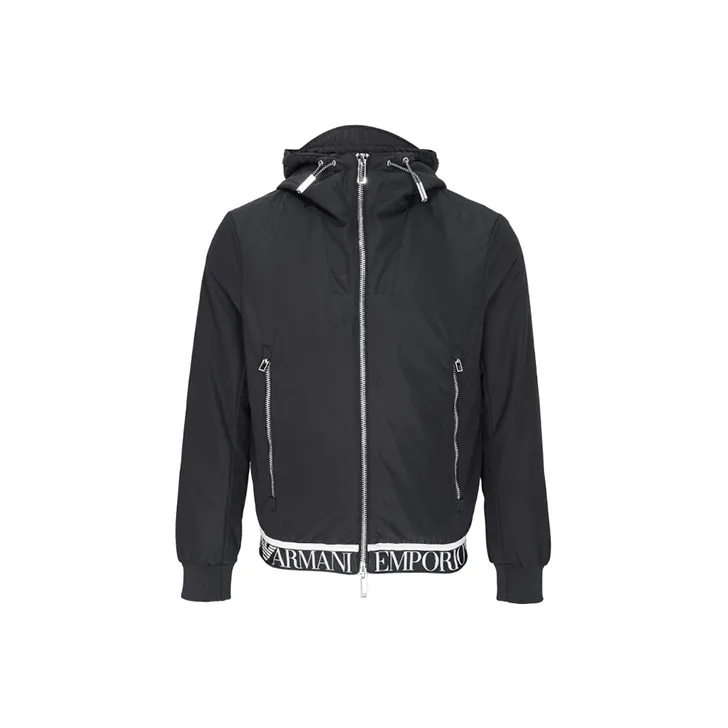 EMPORIO ARMANI Puffer Jacket Men's Black