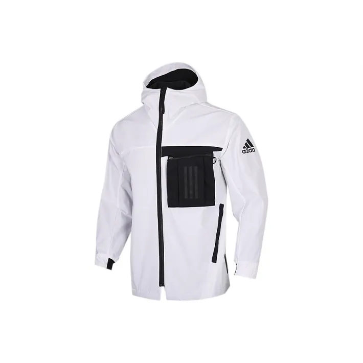 Adidas Куртка Зимняя Мужская Белая