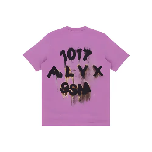 1017 Alyx 9SM Фиолетовый Унисекс Т-рубашка