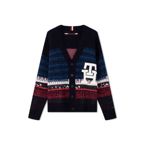 Tommy Hilfiger Tommy Hilfiger Fall/Winter Collection Темно-синий, Красный, Белый, Синий многоцветный DW5 Унисекс Трикотаж