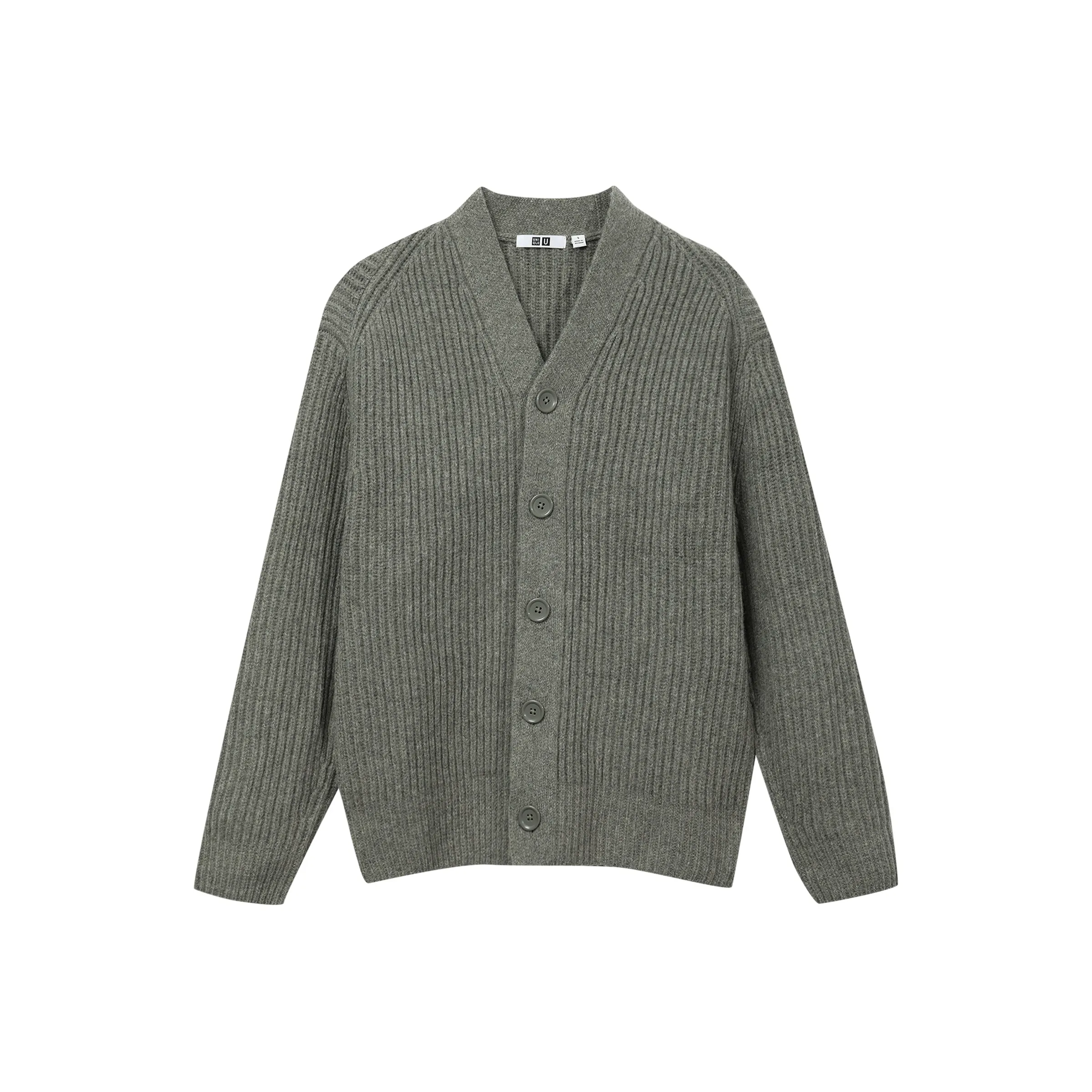 UNIQLO FW22 Трикотаж Мужской Светло-Серый