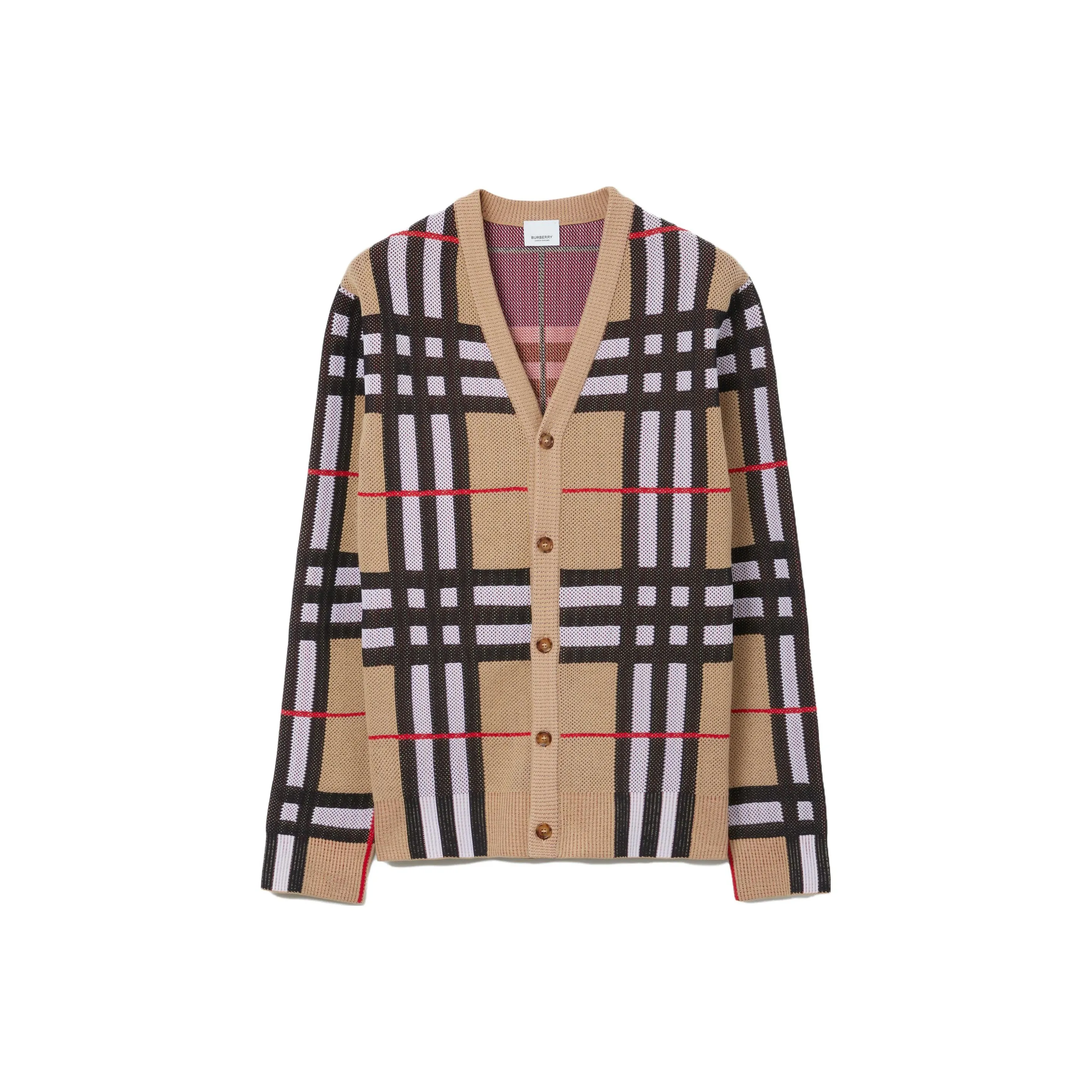Burberry Vintage Check V neck Cardigan