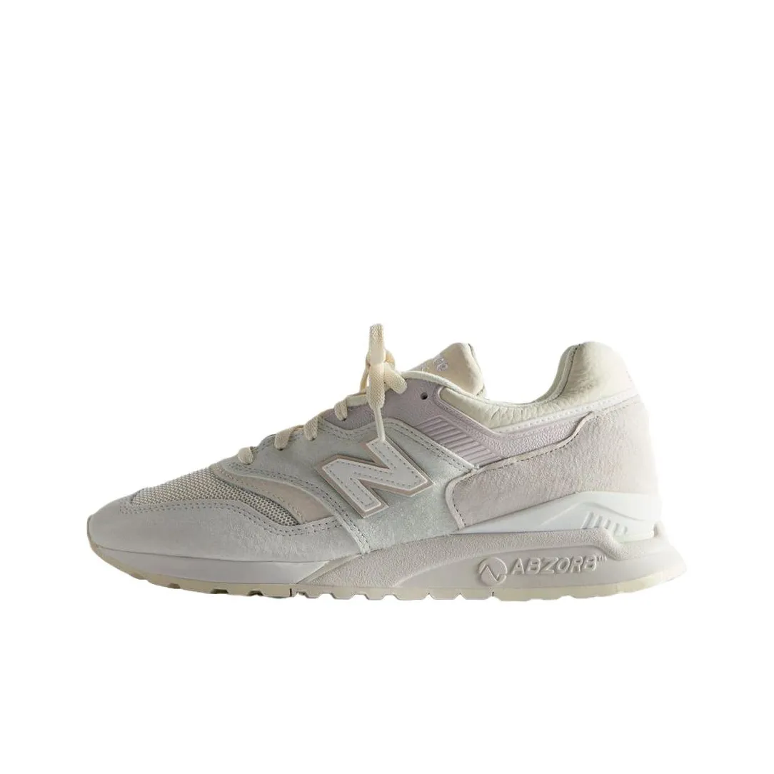 Ronnie Fieg KITH x New Balance 997,5 Series Устойчивые к истиранию низкие беговые кроссовки унисекс белые