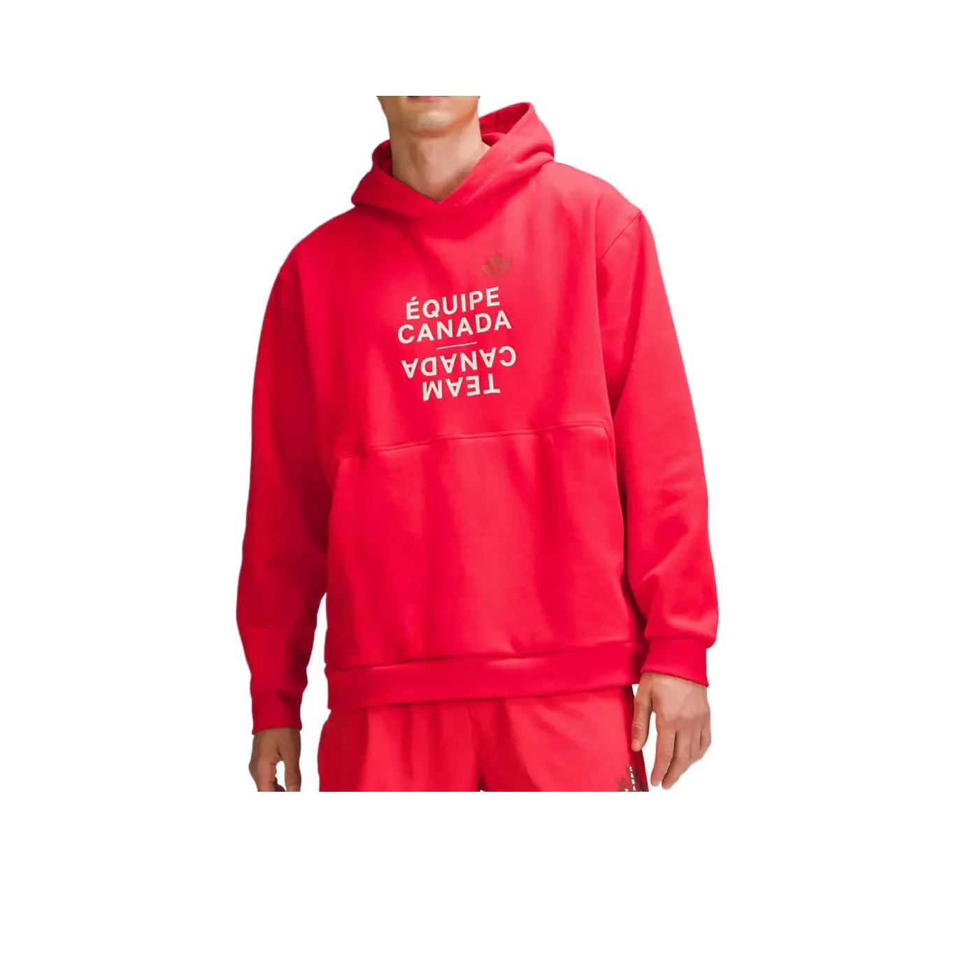 lululemon Team Canada Толстовка Мужская Красная