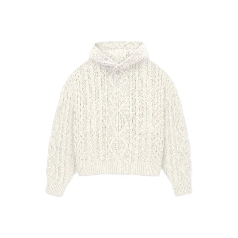 Fear Of God Essentials Cable Knit Hoodie