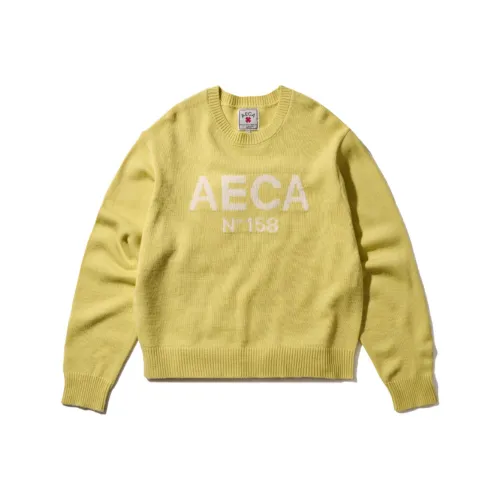 AECA WHITE Желтый Мужской Трикотаж