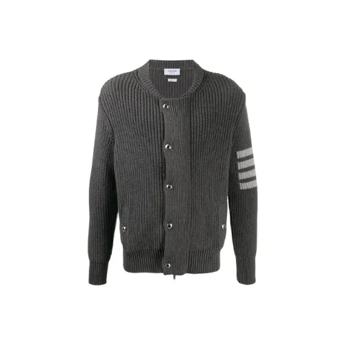 THOM BROWNE Средне-серый Мужские Куртки