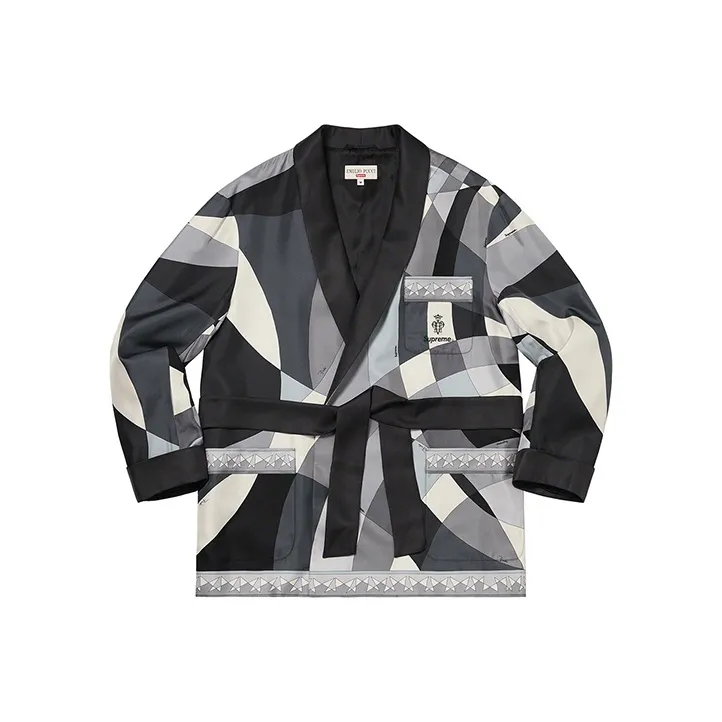 Supreme Emilio Pucci Silk Smoking Jacket