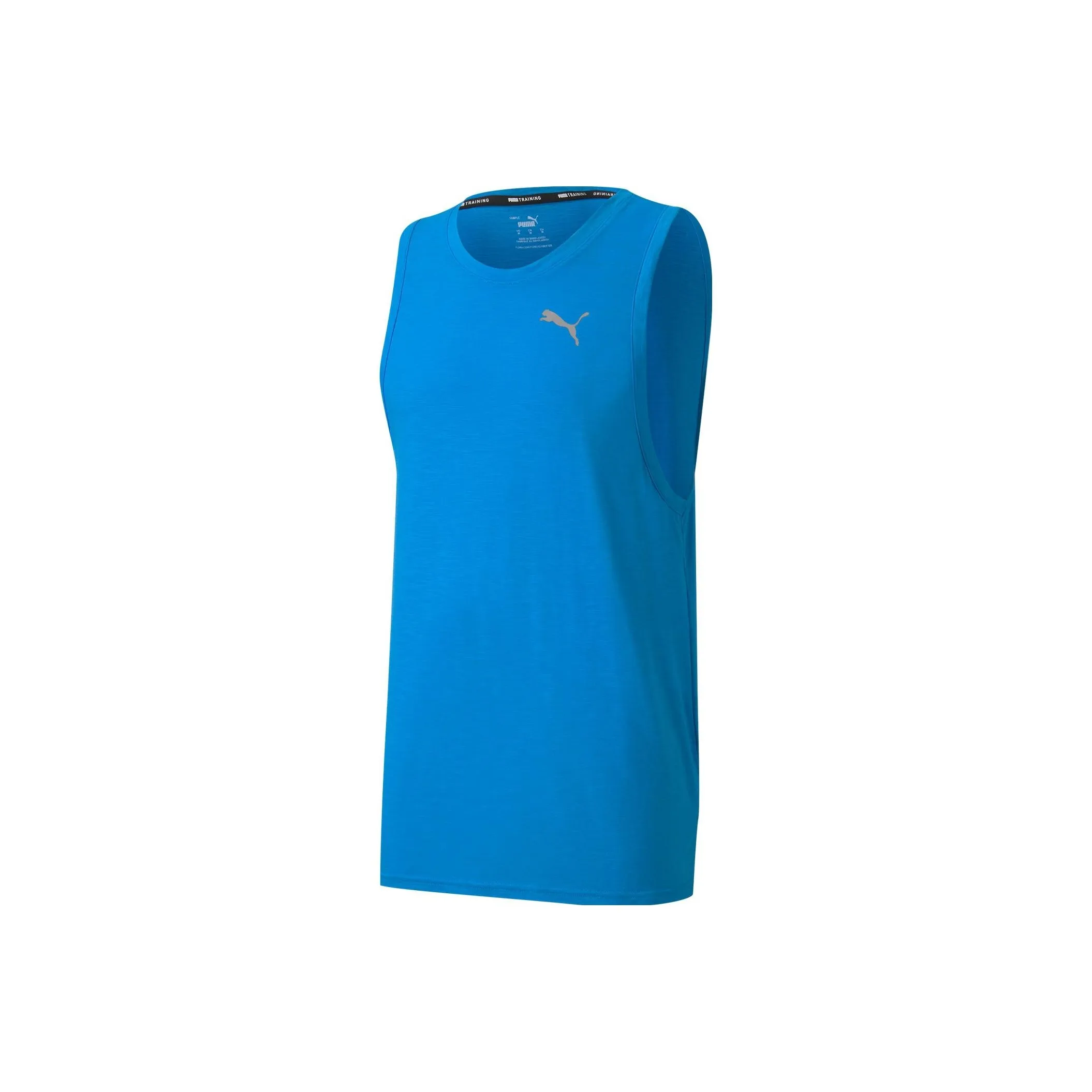 PUMA Blue Men's Tank Tops