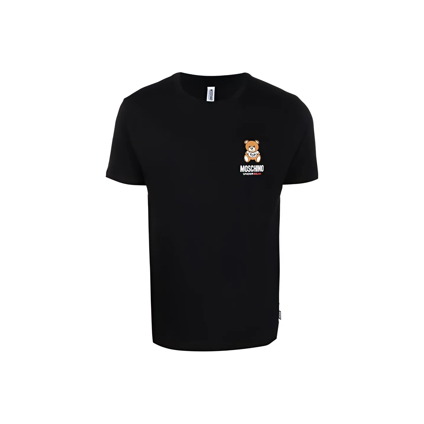 MOSCHINO Мужские черные T-рубашки