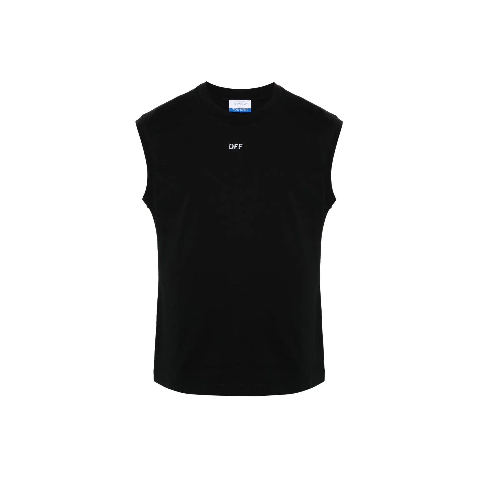 OFF WHITE Tank Tops Men Black