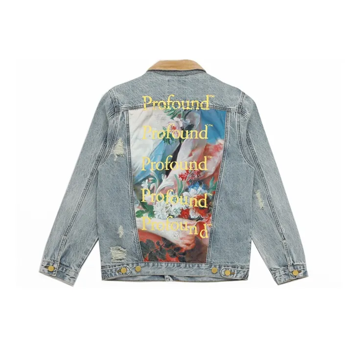 Profound Джинсовый синий Унисекс Куртки
