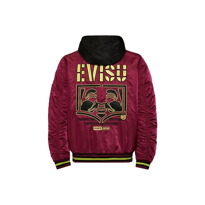 EVISU Jackets Men's Burgundy