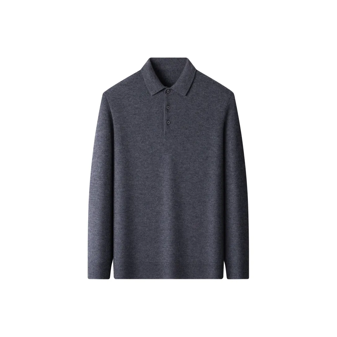 H YXIANG Кашемир Свитер Мужской