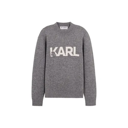 KARL Серый Мужские кашемировые свитеры