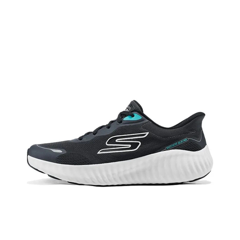 Skechers GO RUN NOW Low Топ Повседневная Беговая Обувь Мужская Черная