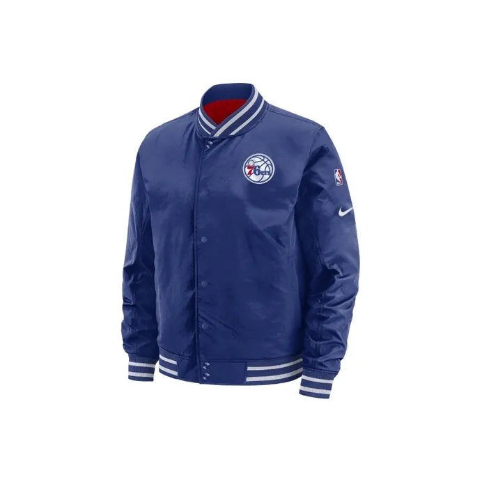Nike Jacket 76ers Men's Dark Blue