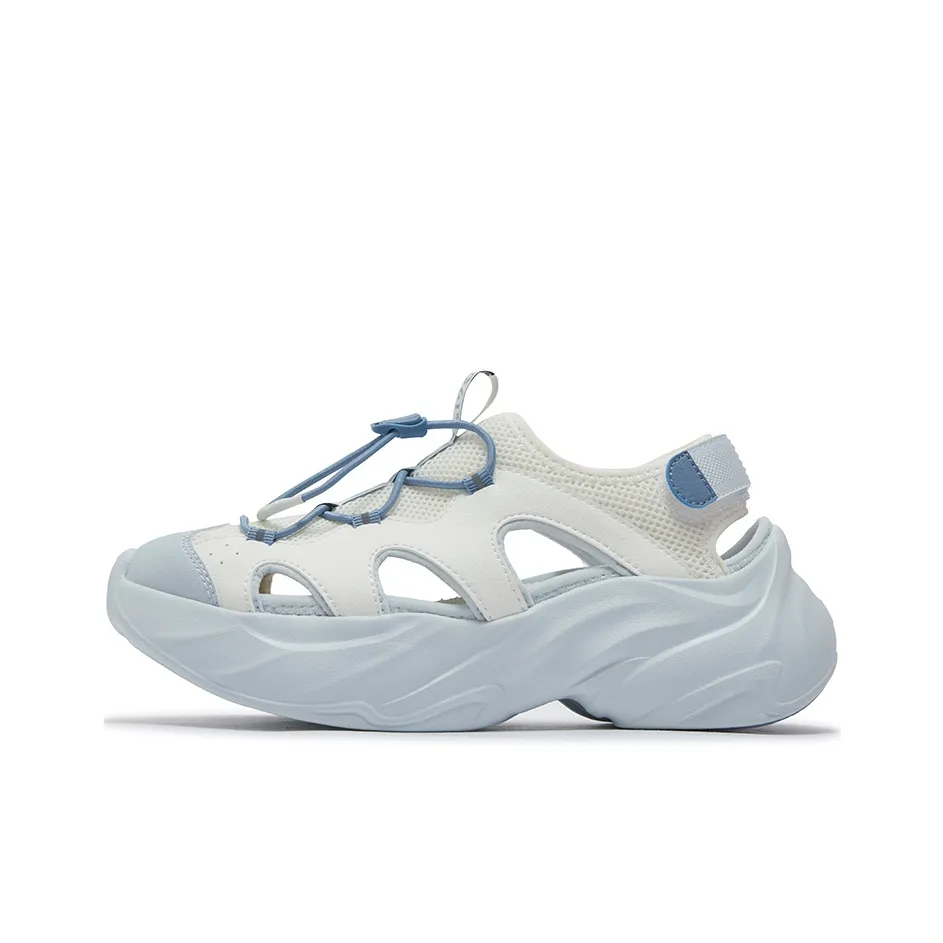 361° Glutton Shoes Slip-resistant Abrasion-resistant Hiking Shoes Women's Glass Blue Перевод 361° Glutton Shoes Противоскользящие Устойчивые к износу Обувь для активного отдыха Женская Стекло Синий