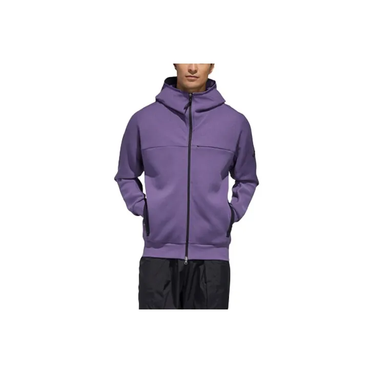 Adidas O1 Htt Музыкальная Куртка Мужская Технология Фиолетовая