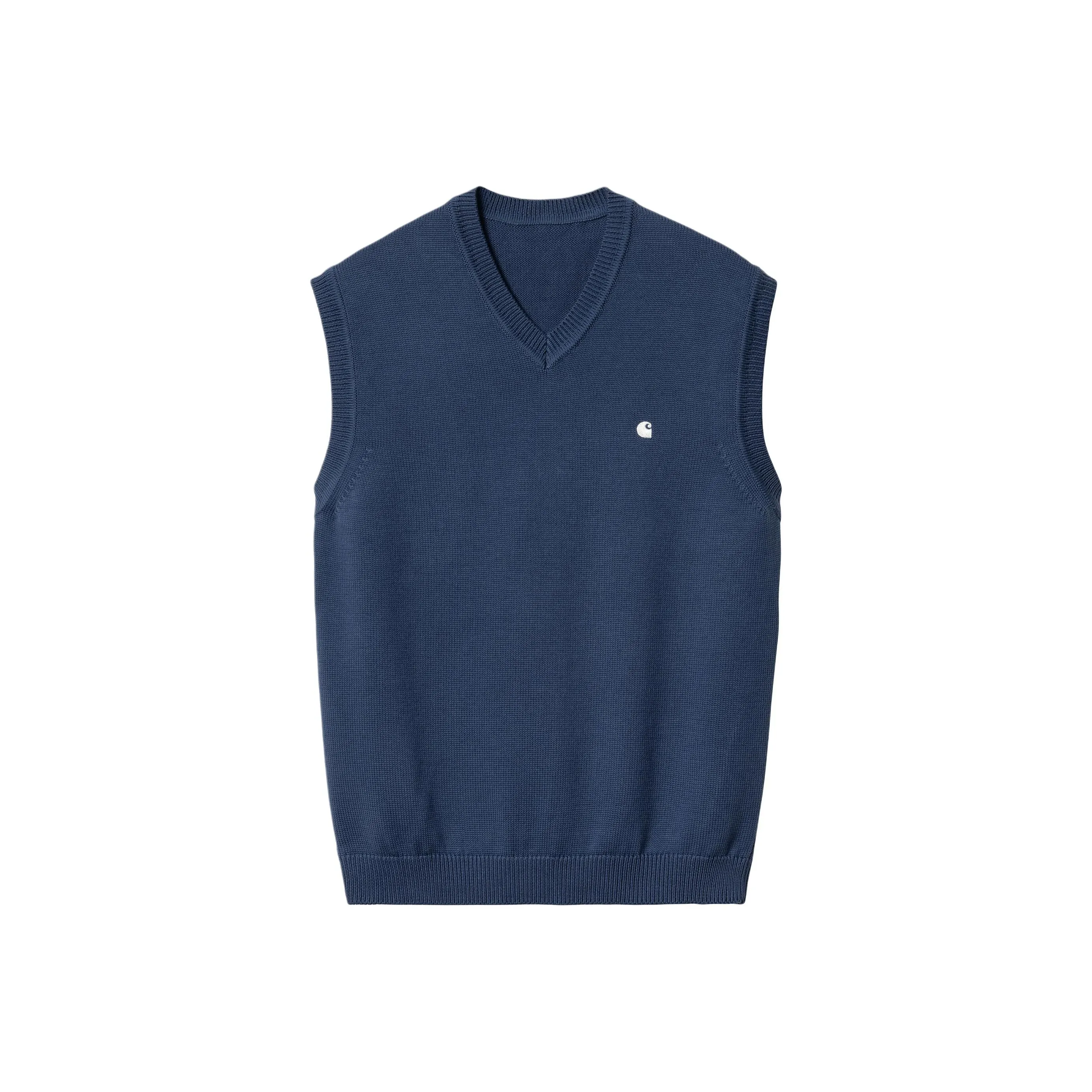 Carhartt WIP SS24 Майка Мужская Морской Синий