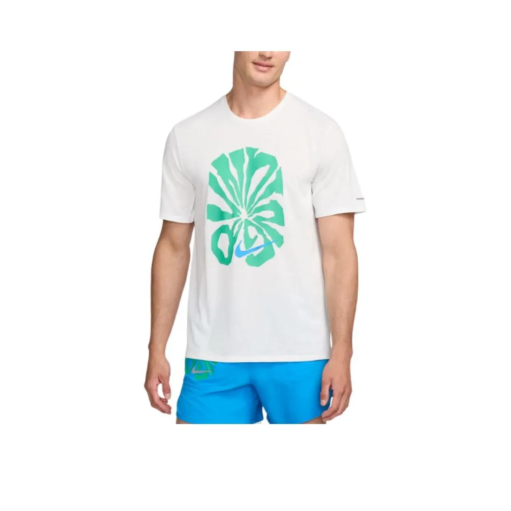 Nike T-Shirts Men Peak White/Light Photo Blue