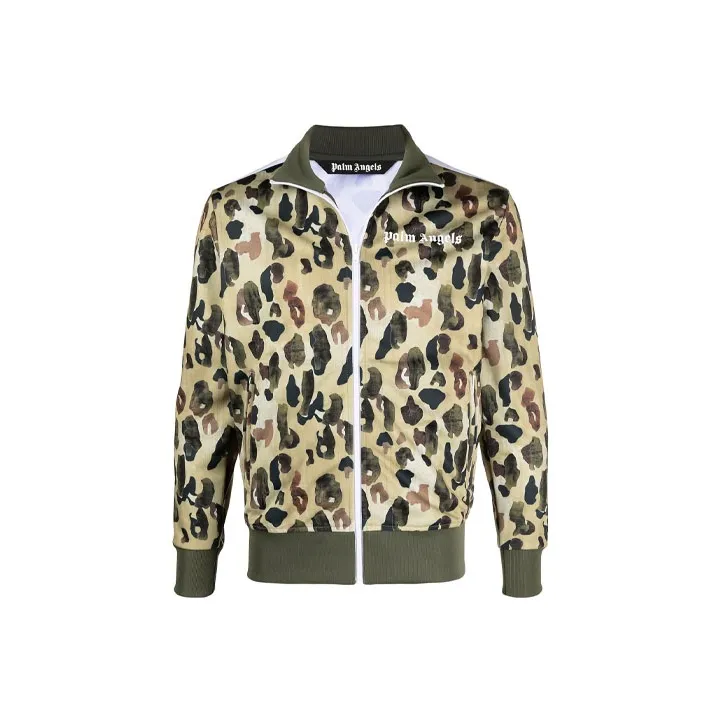 PALM ANGELS Camouflage Print Track Jacket