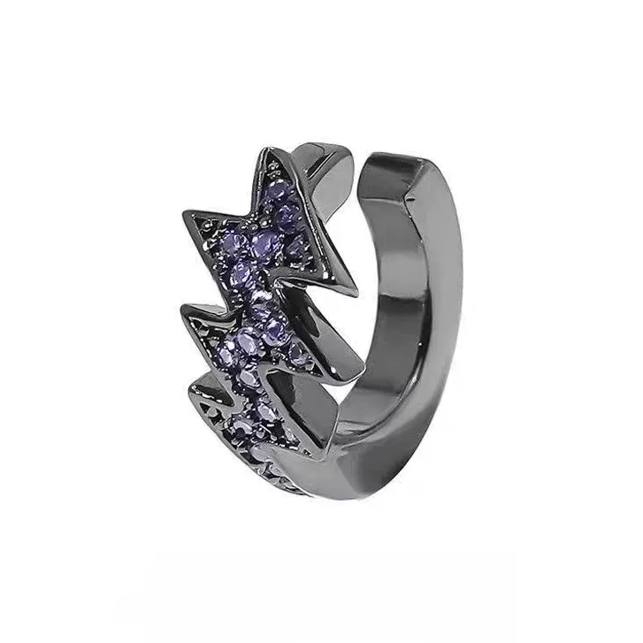 Вегетарианский сплав Нижняя заколка On Серьги Мужской