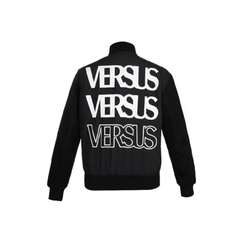 VERSUS Черные Мужские Куртки